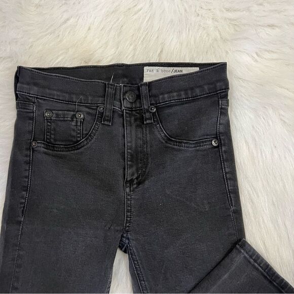 Rag & Bone 10 Inch Skinny Charcoal Gray Jeggings --‎ 23 - Picture 4 of 9